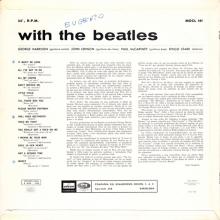 THE BEATLES DISCOGRAPHY SPAIN 1964 05 23 ⁄ 1964 WITH THE BEATLES - MOCL 121 - pic 2