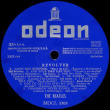 THE BEATLES DISCOGRAPHY SPAIN 1966 09 17 ⁄ 1966 REVOLVER - MOCL 5.308 - pic 4