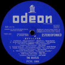 THE BEATLES DISCOGRAPHY SPAIN 1966 09 17 ⁄ 1966 REVOLVER - PCSL 5.308 - pic 3