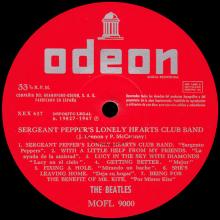 THE BEATLES DISCOGRAPHY SPAIN 1967 06 08 ⁄ 1967 SGT.PEPPERS LONELY HEARTS CLUB BAND - MOFL . 9.000 - pic 3