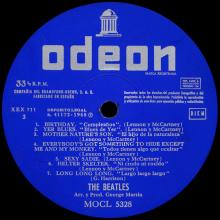 THE BEATLES DISCOGRAPHY SPAIN 1968 12 30 ⁄ 1968 THE BEATLES (WHITE ALBUM) - MOCL 5.327 ⁄ 28 - pic 9