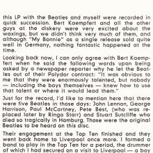 THE BEATLES DISCOGRAPHY SPAIN 1980 00 00 THE BEATLES' FIRST ! - POLYDOR 24 75 662 - pic 9