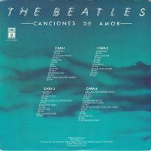 THE BEATLES DISCOGRAPHY SPAIN 1982 00 00 THE BEATLES CANCIONES DE AMOR - 10C 170 - 006. 560 ⁄1 - pic 2