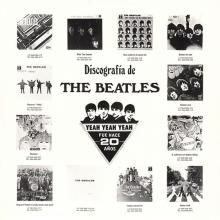 THE BEATLES DISCOGRAPHY SPAIN 1982 00 00 THE BEATLES CANCIONES DE AMOR - 10C 170 - 006. 560 ⁄1 - pic 5