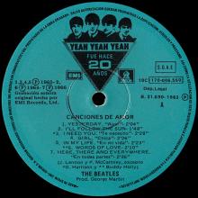 THE BEATLES DISCOGRAPHY SPAIN 1982 00 00 THE BEATLES CANCIONES DE AMOR - 10C 170 - 006. 560 ⁄1 - pic 7