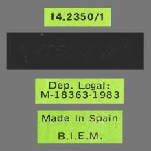 THE BEATLES DISCOGRAPHY SPAIN 1983 00 00 THE BEATLES EARLY YEARS (3) - MOVIEPLAY 14.2350 ⁄ 1 - pic 6