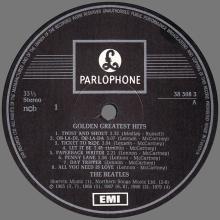 THE BEATLES DISCOGRAPHY SWEDEN 1979 11 20 THE BEATLES GOLDEN GREATEST HITS - CLUB EDITION 38 308 3 SW - pic 1