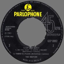 THE BEATLES DISCOGRAPHY UK - 1963 07 12 - TWIST AND SHOUT - GEP 8882 - H - PARLOPHONE - pic 4