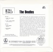 THE BEATLES DISCOGRAPHY UK - 1964 06 19 - LONG TALL SALLY - GEP 8913 - m - PARLOPHONE - 6 02537 99505 9 - RECORD STORE DAY - pic 2