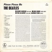 THE BEATLES DISCOGRAPHY UK 1963 03 22 PLEASE PLEASE ME - PMC 1202 - A - GOLD LABEL - pic 2