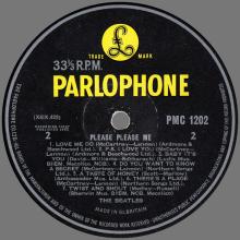 THE BEATLES DISCOGRAPHY UK 1963 03 22 PLEASE PLEASE ME - PMC 1202 - D - YELLOW LABEL - pic 4