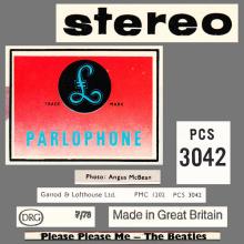 1978 12 02 - 1963 04 26 - PLEASE PLEASE ME - PCS 3042 - BOXED SET - BC13 - pic 6