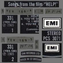 1978 12 02 - 1965 08 06 - HELP ! - PCS 3071 - BOXED SET - BC13 - pic 5
