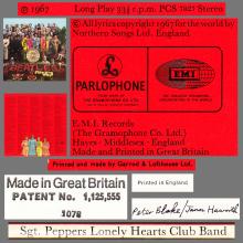 1978 12 02 - 1967 06 01 - SGT PEPPERS LONELY HEARTS CLUB BAND - PCS 7027 - BOXED SET - BC13 - pic 6
