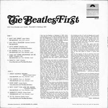 THE BEATLES DISCOGRAPHY UK 1967 08 04 THE BEATLES FIRST - POLYDOR - 236201 - pic 2