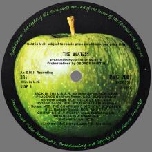 THE BEATLES DISCOGRAPHY UK 1968 11 22 THE BEATLES (WHITE  ALBUM) - MONO PMC 7067 ⁄ PMC 7068 - B - APPLE - pic 3