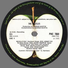 THE BEATLES DISCOGRAPHY UK 1968 11 22 THE BEATLES (WHITE  ALBUM) - MONO PMC 7067 ⁄ PMC 7068 - B - APPLE - pic 6