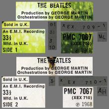 THE BEATLES DISCOGRAPHY UK 1968 11 22 THE BEATLES (WHITE  ALBUM) - MONO PMC 7067 ⁄ PMC 7068 - B - APPLE - pic 7
