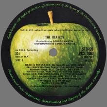 THE BEATLES DISCOGRAPHY UK 1968 11 22 THE BEATLES (WHITE  ALBUM) - PCS 7067 ⁄ PCS 7068 - A - B - pic 3