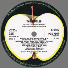 THE BEATLES DISCOGRAPHY UK 1968 11 22 THE BEATLES (WHITE ALBUM) - PCS 7067 ⁄ PCS 7068 - I - pic 5