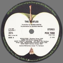 THE BEATLES DISCOGRAPHY UK 1968 11 22 THE BEATLES (WHITE ALBUM) - PCS 7067 ⁄ PCS 7068 - I - pic 6