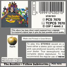 THE BEATLES DISCOGRAPHY UK 1969 01 17 - THE BEATLES YELLOW SUBMARINE - PCS 7070 - G - pic 6