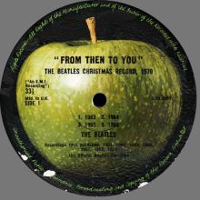 1970 12 18 FROM THEN TO YOU THE BEATLES CHRISTMAS RECORD,1970 - LYN.2153⁄2154 - PROMO - pic 1