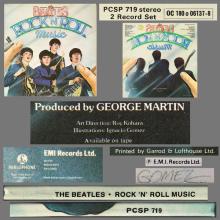 THE BEATLES DISCOGRAPHY UK 1976 06 10 - THE BEATLES ROCK N ROLL MUSIC - PCSP 719 - pic 11