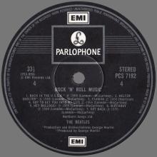THE BEATLES DISCOGRAPHY UK 1976 06 10 - THE BEATLES ROCK N ROLL MUSIC - PCSP 719 - pic 6