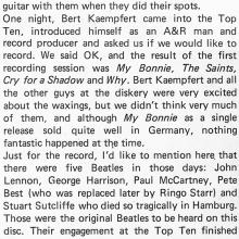 THE BEATLES DISCOGRAPHY UK 1976 00 00 THE BEATLES FEATURING TONY SHERIDAN - CONTOUR - CN 2007 - pic 8