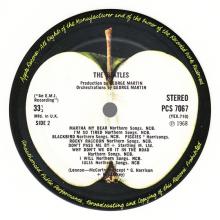 1979 01 16 THE BEATLES (WHITE ALBUM) - PCS 7067-8 - WHITE VINYL - pic 8