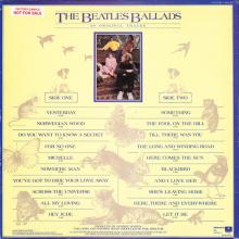1980 10 13 THE BEATLES BALLADS - PCS 7214 - PROMO TESTPRESSING - pic 1