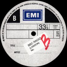 1980 10 13 THE BEATLES BALLADS - PCS 7214 - PROMO TESTPRESSING - pic 1
