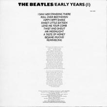 THE BEATLES DISCOGRAPHY UK 1981 07 17 (1983) THE BEATLES ⁄ EARLY YEARS (1) - PHOENIX - PHX 1004 - pic 1