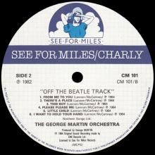 THE BEATLES DISCOGRAPHY UK 1982 00 00 OFF THE BEATLE TRACK - SEE FOR MILES - CM 101 - pic 1
