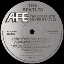 THE BEATLES DISCOGRAPHY UK 1982 09 10 THE COMPLETE SILVER BEATLES - AFELP 1047 - pic 3