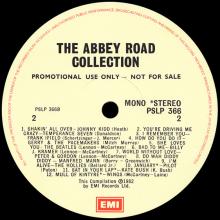1982 THE ABBEY ROAD COLLECTION - PSLP 366 - PROMO LP - pic 1