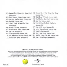 2014 01 20 - THE BEATLES U.S. ALBUMS -g-h-i - 50 YEARS OF GLOBE BEATLEMANIA - PROMO CDR - pic 5