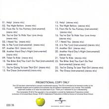2014 01 20 - THE BEATLES U.S. ALBUMS -g-h-i - 50 YEARS OF GLOBE BEATLEMANIA - PROMO CDR - pic 8