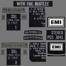 1978 12 02 - 1963 11 22 - WITH THE BEATLES - PCS 3045 - BOXED SET - BC13 - pic 5