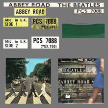 1978 00 00 ABBEY ROAD - PCS 7088 - Green vinyl - pic 7