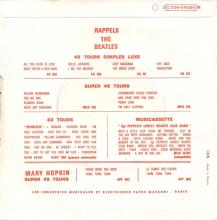 THE BEATLES FRANCE 45 - 1969 04 15 - PAPER SLEEVE B ⁄ RECORD 2 - APPLE - L 2 C 006-04084 M - GET BACK ⁄ DON'T LET ME DOWN - pic 1