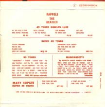 THE BEATLES FRANCE 45 - 1969 04 15 - PAPER SLEEVE D ⁄ RECORD 1 - APPLE - J 2 C 006-04084 M - GET BACK ⁄ DON'T LET ME DOWN - pic 1
