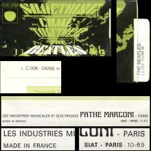 THE BEATLES FRANCE 45 - 1969 10 20 - SLEEVE D ⁄ RECORD 2 - APPLE - 2 C 006-04266 M - SOMETHING ⁄ COME TOGETHER - pic 1