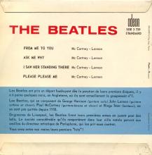 THE BEATLES FRANCE EP - A - 1963 10 16 - BLUE TYPE 3 - ODEON SOE 3739  - pic 5