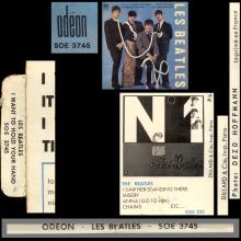 THE BEATLES FRANCE EP - A - 1964 01 14 - SLEEVE 1 LABEL BLUE  - ODEON SOE 3745 - pic 1
