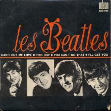THE BEATLES FRANCE EP - A - 1964 04 06 - SLEEVE 2 RECORD 1 - ODEON SOE 3750  - pic 1