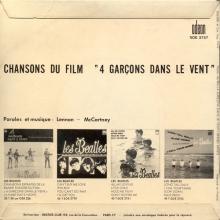 THE BEATLES FRANCE EP - A - 1964 09 11 - SLEEVE 3 RECORD 1 - ODEON SOE 3757  - pic 2