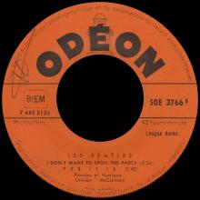 THE BEATLES FRANCE EP - A - 1965 05 17 - SLEEVE 2 RECORD 1 - ODEON SOE 3766 - pic 5