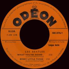 THE BEATLES FRANCE EP - A - 1965 11 08 - SLEEVE 1 RECORD 1 - ODEON SOE 3776 - pic 6